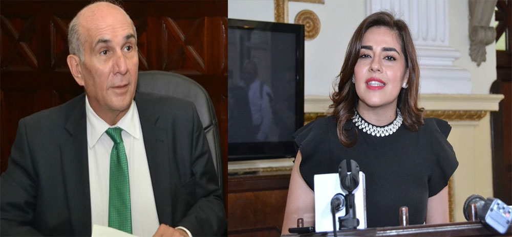 VIDEO | Diputada Patricia Sandoval llama “imbécil” a Taracena y le lanza un vaso con agua