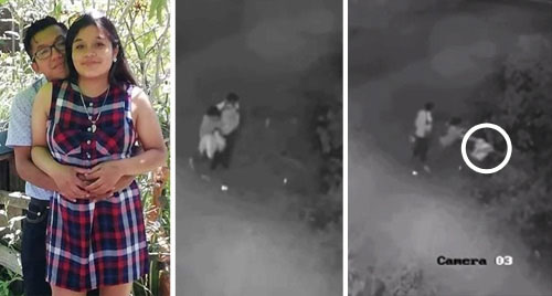 VIDEO: Momento exacto dónde pareja tiró su bebé al río de aguas negras en Huehuetenango