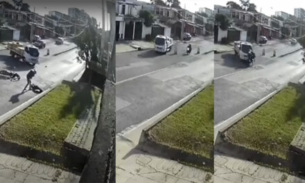 VIDEO: Mujer fallece en zona 11 al ser impactada por un camión