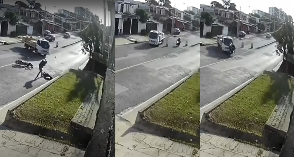 VIDEO: Mujer fallece en zona 11 al ser impactada por un camión