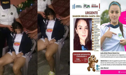 Localizan a Sharon Melissa, ella se encontraba desorientada en Río Dulce
