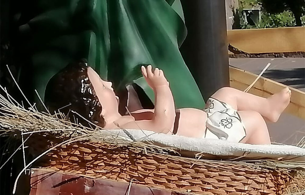 Delincuentes intentan robar Imágenes del niño Dios en Quetzaltenango