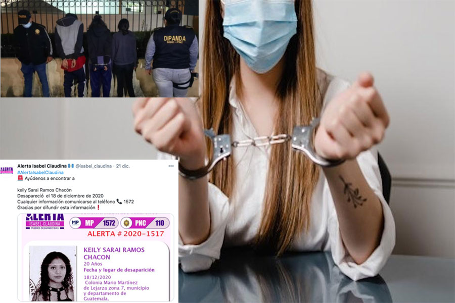 Joven la reportaron desaparecida el 18 de Diciembre “Hoy fue capturada por extorsión”