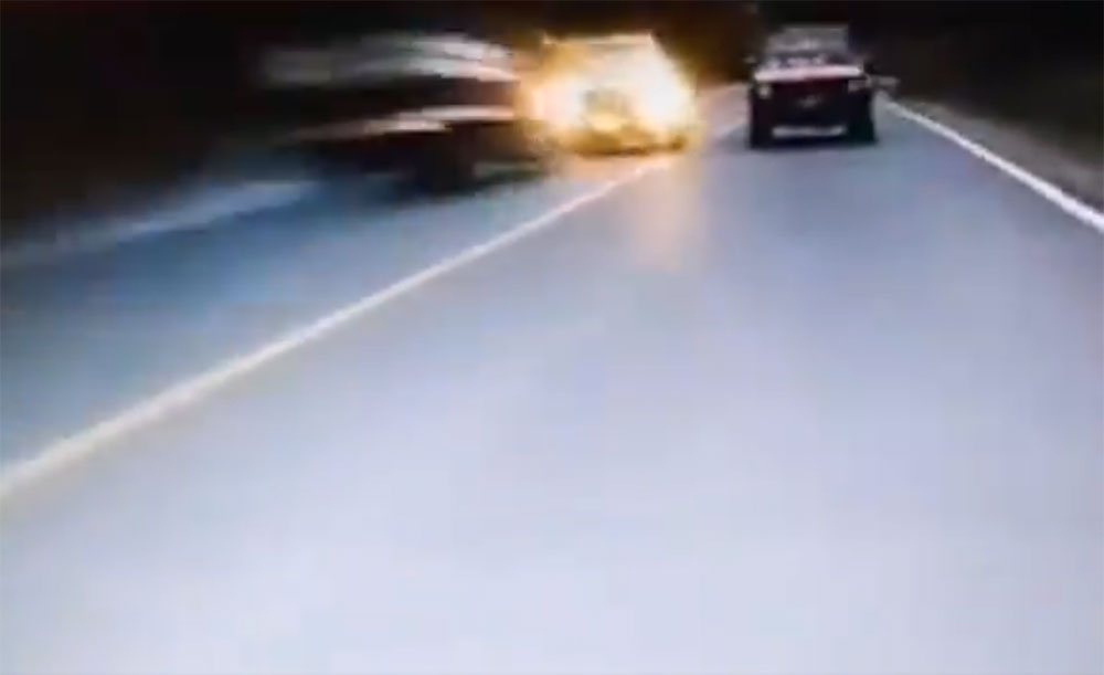 VÍDEO: Cámara de un auto graba el momento de un accidente en la ruta Interamericana