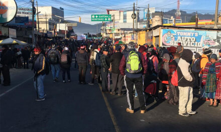 Masiva manifestación para mañana 09 de diciembre en Totonicapán y cuatro caminos