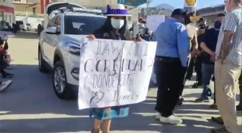 Tres puntos de la Ruta Interamericana son bloqueados por los 48 cantones
