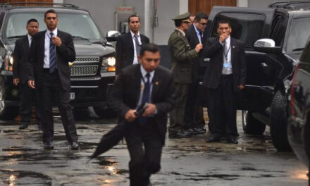 Equipo de seguridad de Jimmy Morales padece ataque armado