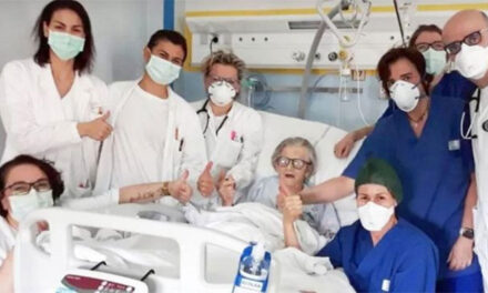 Abuela de origen francés de 105 años de edad sobrevivió al Covid-19