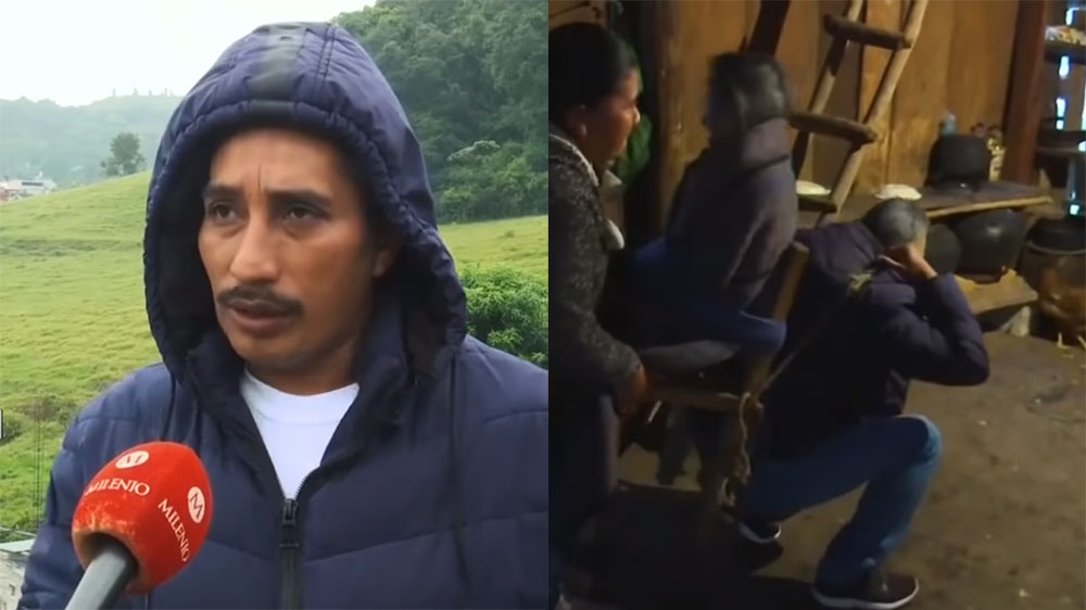 Roberto, el hombre que carga a enfermos de Covid-19 y los lleva al hospital