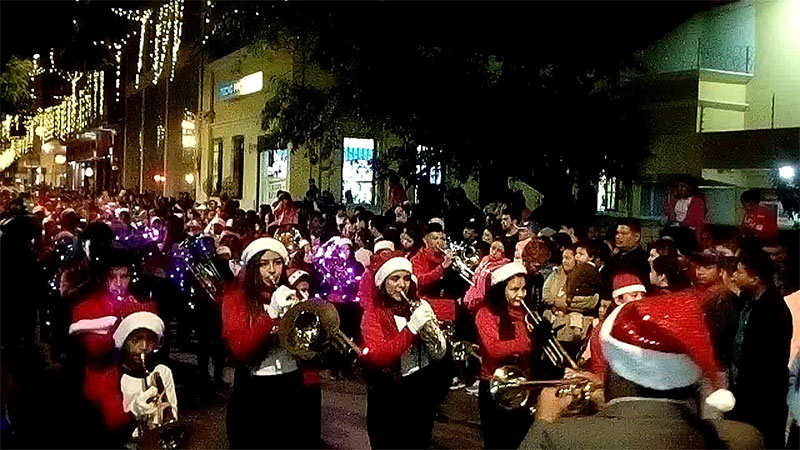 De forma virtual se realizará el desfile Navideño Paseo la Sexta