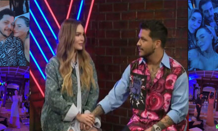 VÍDEO: Belinda estrena vestido para recibir el año junto a Cristian Nodal