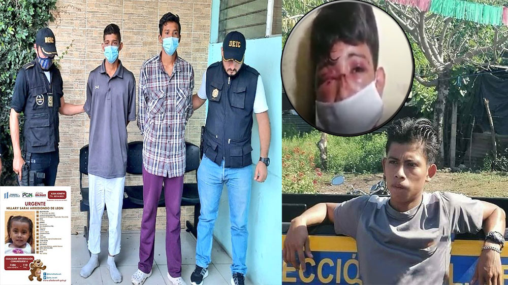 VIDEO: Presunto confiesa cómo estranguló a Hillary, la niña secuestrada en Escuintla