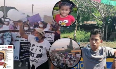VIDEO: Así fue la manifestación en Tiquisate exigiendo justicia por la muerte de Hillary, la niña estrangulada