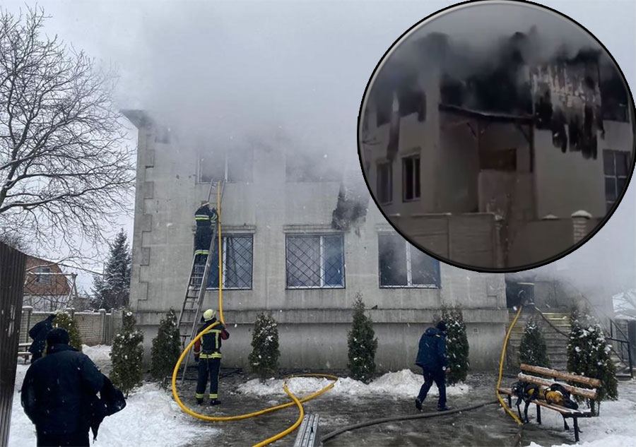 VIDEO: 15 Muertos en Ucrania por incendio en asilo de ancianos