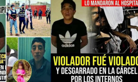 Violador fue hospitalizado de emergencia, tras ser Violado en la Cárcel