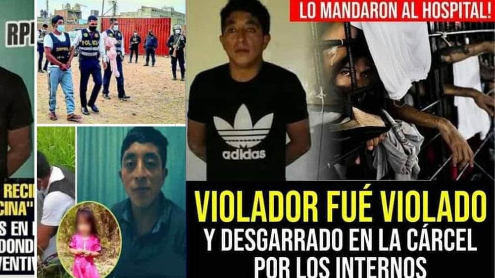 Violador fue hospitalizado de emergencia, tras ser Violado en la Cárcel