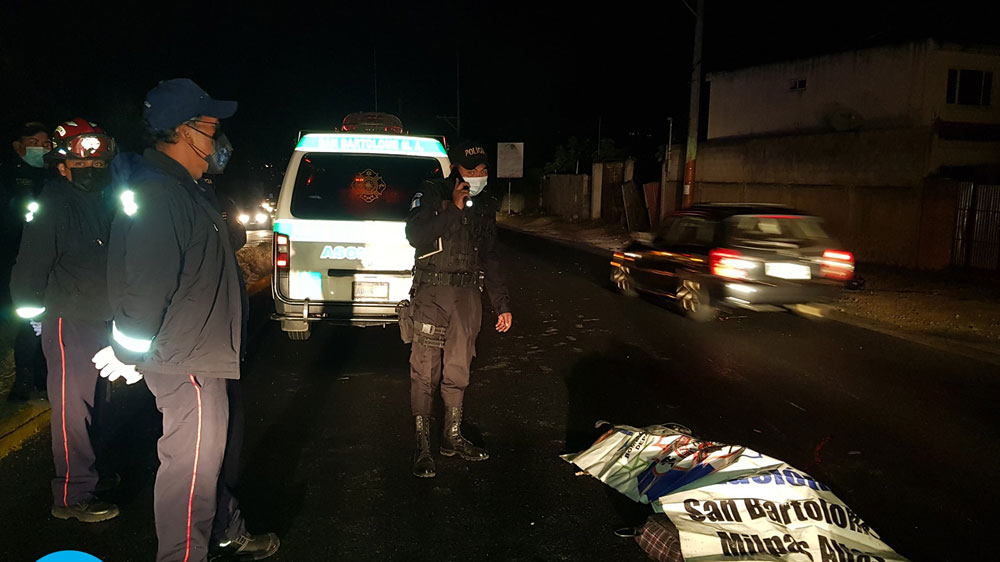 VIDEO: Bus extraurbano atropella a motorista dejándolo sin vida en la Ruta Interamericana