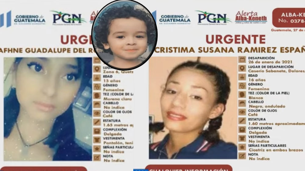 VIDEO: Activan Alba-Keneth para tres menores desaparecidos