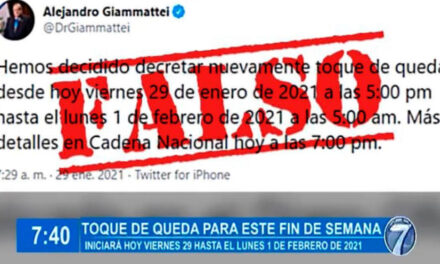 VIDEO: Presidente Giammattei desmiente sobre el toque de queda para fin de semana 