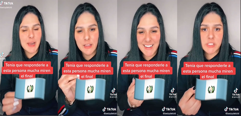VÍDEO: Chapina se burla de los indígenas y uno le responde