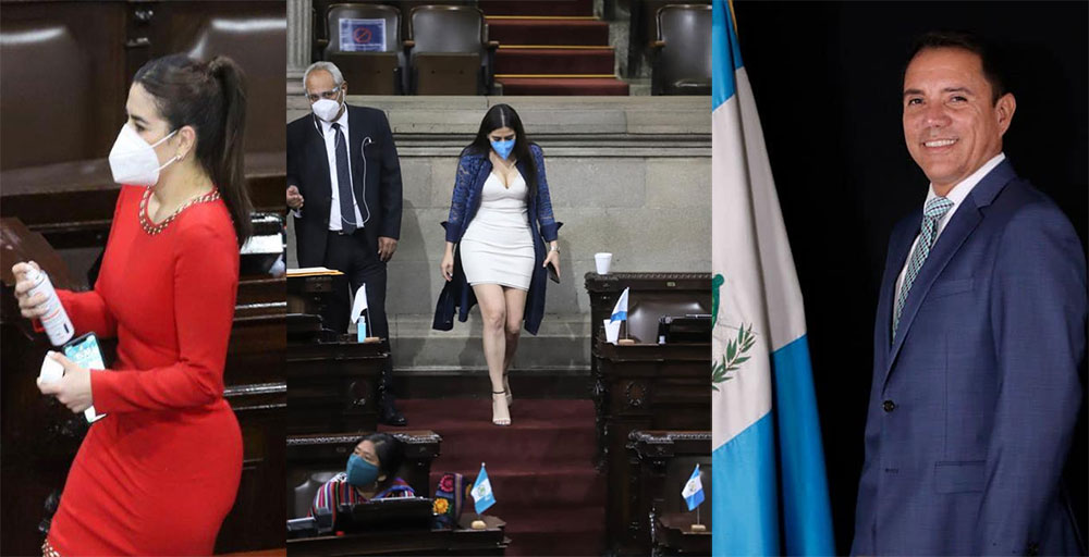 Patricia Sandoval y Rudy Pereira fueron los dos diputados expulsados del partido FCN