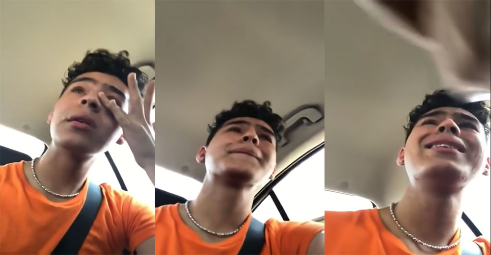 VÍDEO: Joven revela a sus padres que es homosexual y llora por la reacción