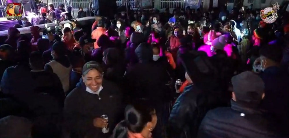 Celebran fiesta patronal en una aldea de Totonicapán, a pesar de estar en lista roja por Covid-19
