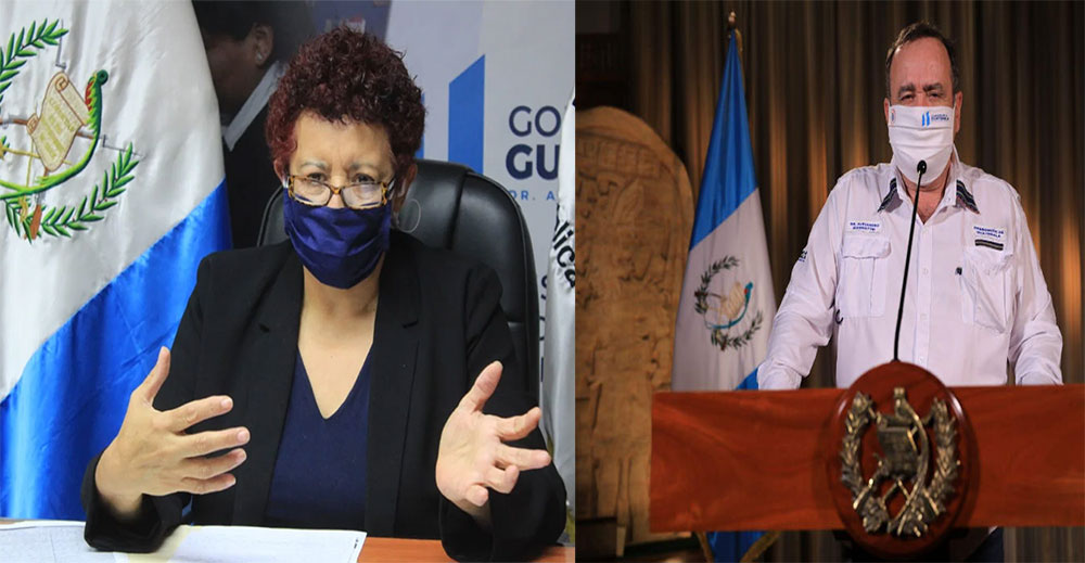 Ministra de Salud advierte que “SI” habrá toque de queda en Guatemala