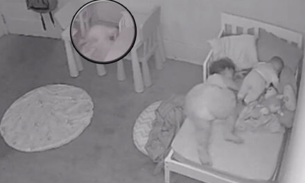 VIDEO: Una niña es arrastrada por “Un Fantasma” mientras dormía