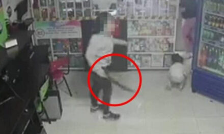 VIDEO: Niña se enfrentó a ladrones con machete
