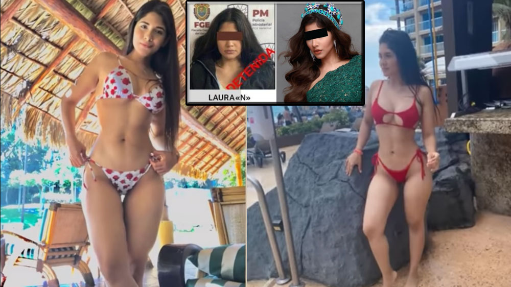 VIDEO: Reina de belleza mexicana es detenida por pertenecer a una banda de secuestradores