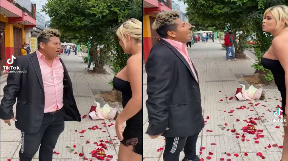 VIDEO: En pleno día de San Valentín descubre que su novia lo engaña con su hermano