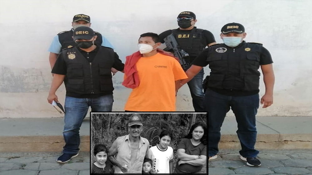 Hombre responsable de la masacre de una familia es capturado en Chiquimula