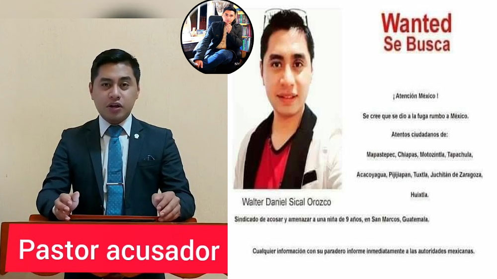 Pastor Evangélico “Prófugo” de la justicia es buscado en México