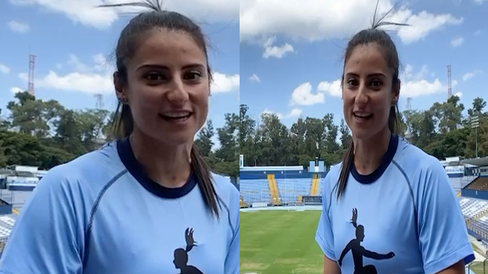 VIDEO: Atleta guatemalteca vende playeras para financiar su participación en las olimpiadas de Tokio