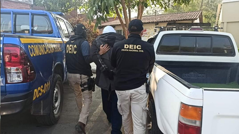 Exalcalde de Sayaxché Petén es capturado entre los presuntos responsables de lavado de dinero