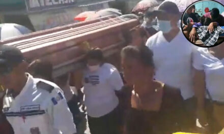 VIDEO: Le dan el último adiós a Sharon Figueroa, la niña asesinada