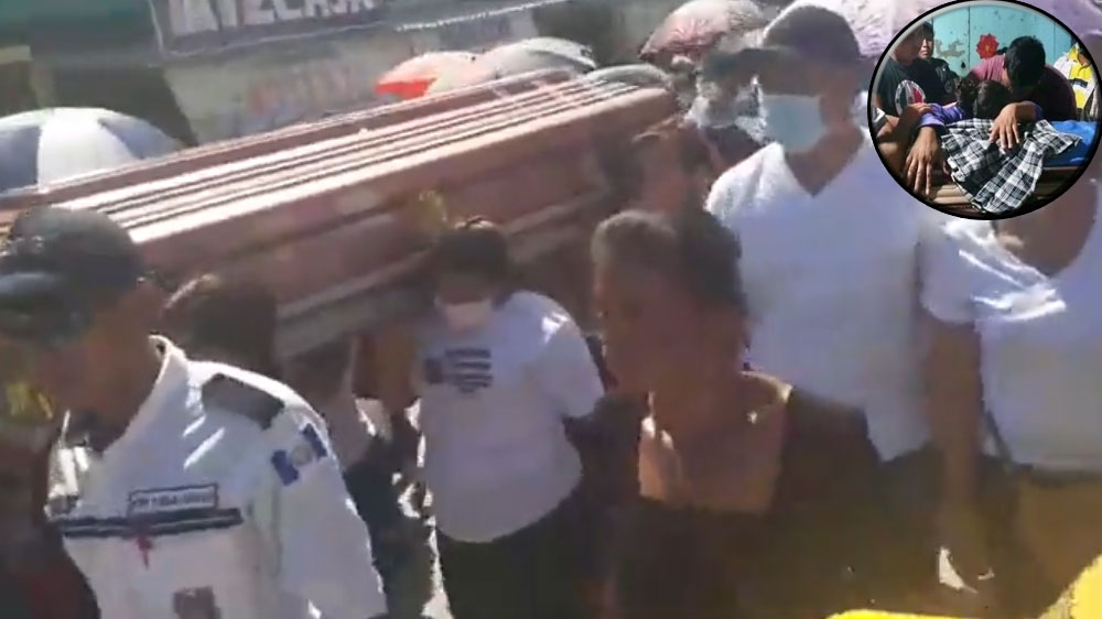 VIDEO: Le dan el último adiós a Sharon Figueroa, la niña asesinada