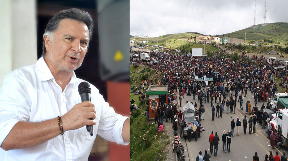 Pueblo guatemalteco respalda a Portillo pese a las amenazas del Gobierno de Giammattei