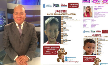 Mixco: Desaparece familia de Walter Gómez comunicador deportivo