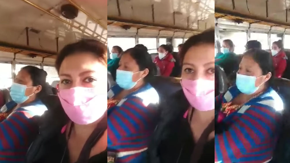 Siguen las denuncias por el alto costo de pasaje y protocolos dentro de los buses (VIDEO)