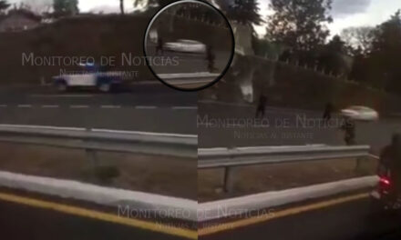 PNC balea a vehículo en persecución para detenerlo (Video)