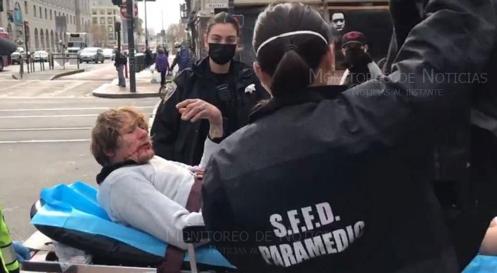 Anciana de 70 años se defiende de un asaltante mandándolo al hospital (Video)
