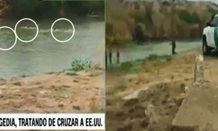 VIDEO: Inmigrantes mueren ahogados y patrulla fronteriza observa cómo se hunden