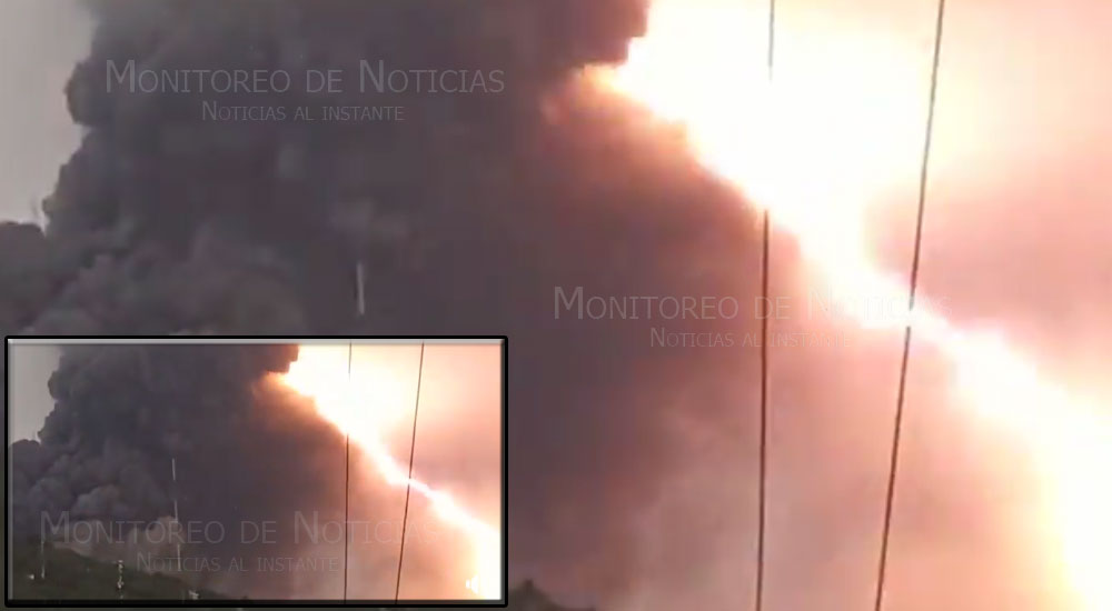 Fuerte erupción con actividad eléctrica del Volcán de Pacaya (Video)
