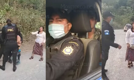 VIDEO: PNC arresta a hombre y quien graba acusa a los agentes de extorsión