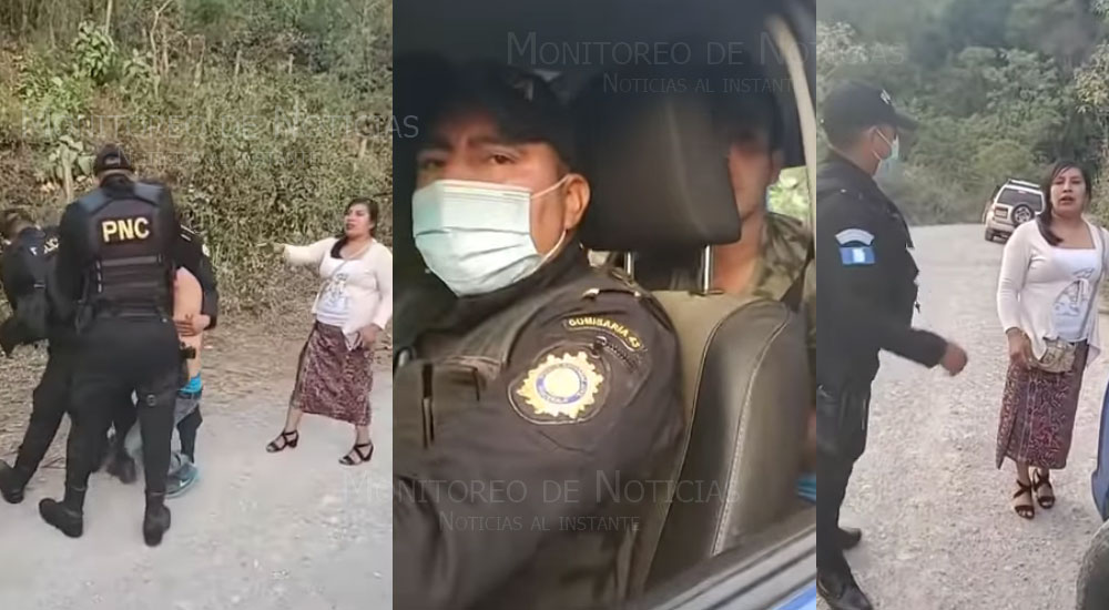 VIDEO: PNC arresta a hombre y quien graba acusa a los agentes de extorsión