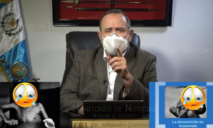 Giammattei dice que cuentahabientes podrían donar sus “centavitos” para combatir la desnutrición en Guatemala