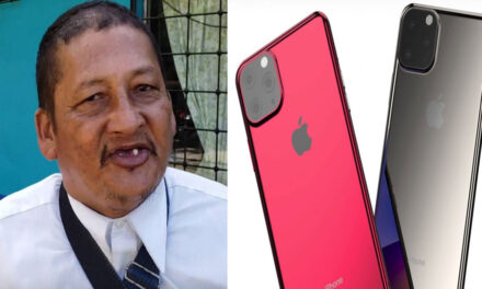 Seguidor regala iPhone de Q28 mil a Apóstol Zúñiga y esta es su reacción (VIDEO)