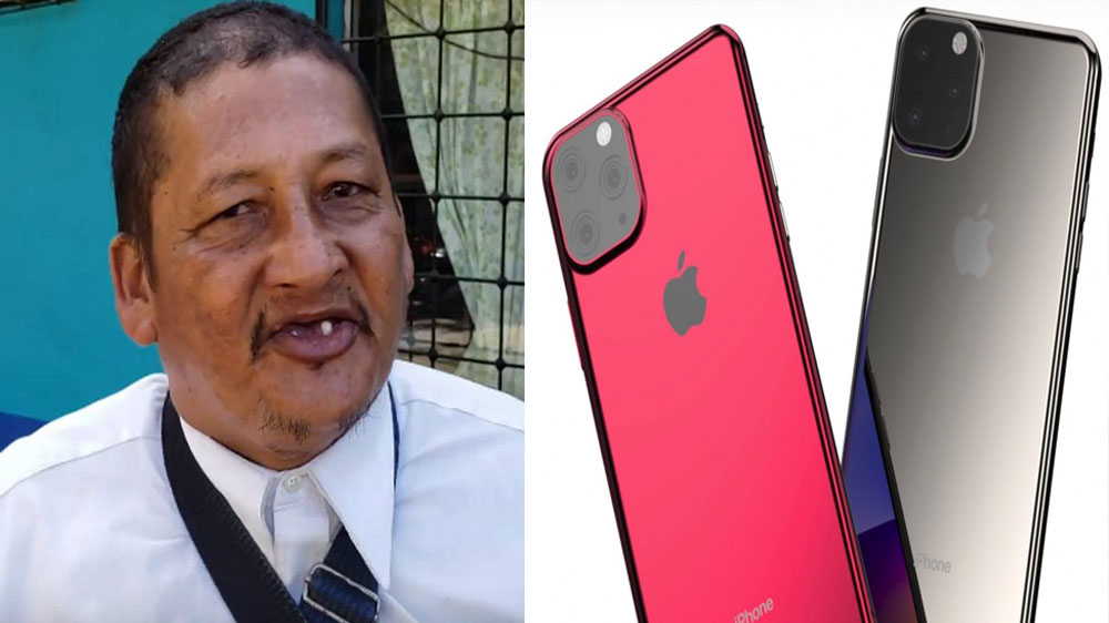 Seguidor regala iPhone de Q28 mil a Apóstol Zúñiga y esta es su reacción (VIDEO)